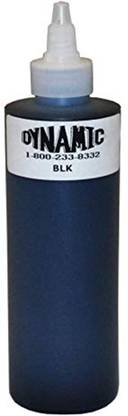 Mumbai Tattoo DYNAMIC BLACK TATTOO INK 8oz Tattoo Ink