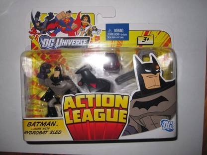 Others Dc Universe Action League - Batman With Hydrobat Sled