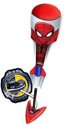 Spiderman Marvel - Sky Foam Rocket With Launch Base
