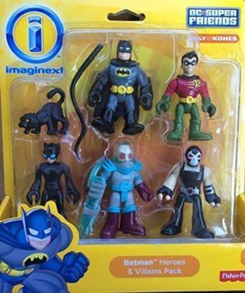 MDstore Imaginext, Dc Super Friends, Exclusive Batman Heroes & Villains Pack