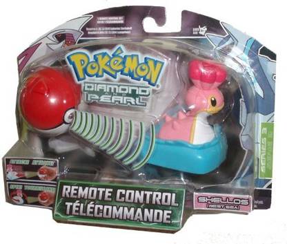 POKEMON Pokemon Diamond And Pearl Series 3 Inch Tall 2 Way Remote Control Figure - Shellos With Remote Control