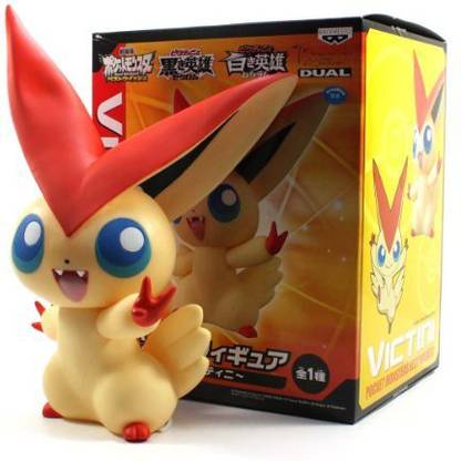 BANPRESTO Pokemon Best Wishes Black And White Dx Soft Vinyl Figure - Victini