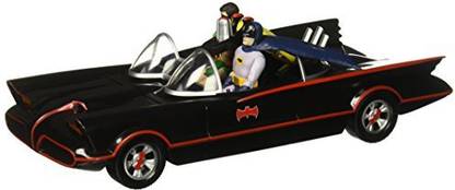 Funko Dc Heroes 1966 Batmobile Vehicle With Batman And Robin Action Figure