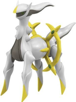 TAKARA TOMY Pokemon Japanese Black White 6 Inch Vinyl Figure Arceus