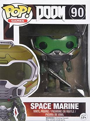 Funko POP Games Doom - Space Marine Action Figure