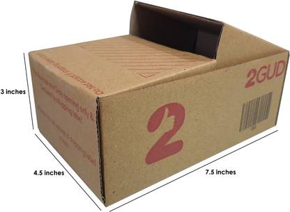 Flipkart 2Gud Carton Box 7.5 x 4.5 x 3 inch