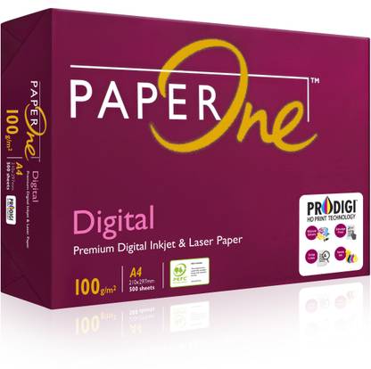 Paperone Digital 100 gsm - 11.69 inch x 8.26 inch 100 gsm A4 paper