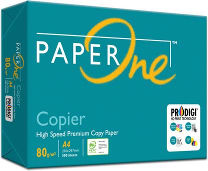Paperone Copier 80 gsm - 11.69 inch x 8.26 inch 80 gsm A4 paper