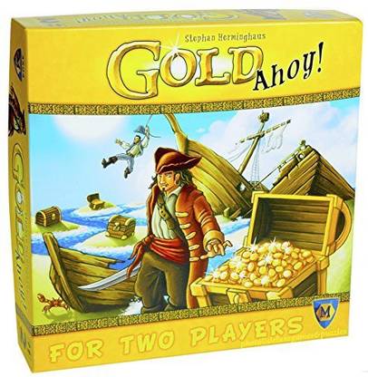 Mayfair Games Gold Ahoy! Tile Path Creation Game _ for Two Players