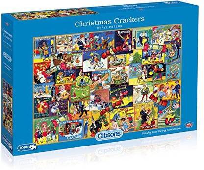 Gibsons Christmas Crackers 1000 Piece Jigsaw Puzzle (Gibson)