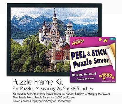 Buffalo Games Jigsaw Puzzle Frame Kit - Made To Display Puzzles Measuring 26.5x38.5 Inches