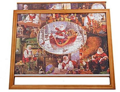 Jigthings JIGFRAME LIGHT 1000 LARGE - Jigsaw puzzle frame to 30.1 inches x 24.7 inches
