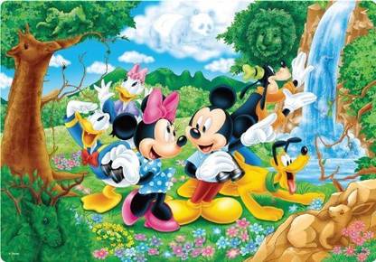 Puzzles The DC-40-070 I try to find in the hide-and-seek Child Disney puzzle piece 40 people (japan import)
