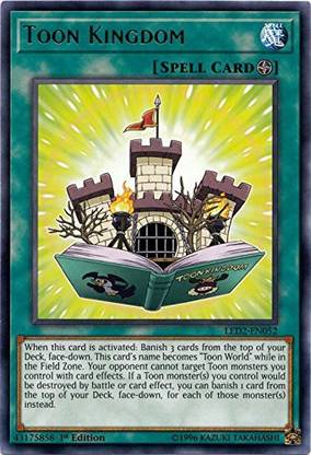 Yu-Gi-Oh! Toon Kingdom - LED2-EN052 - Rare - 1st Edition - Legendary Duelists: Ancient Millennium (1st Edition)
