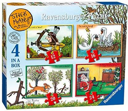 RAVENSBURGER Stickman Puzzle (pack Of 4)