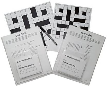 Keeping Busy Sequenced Crossword Puzzle for Dementia and Alzheimer's - Value Pak Engaging Activity for Older Adults