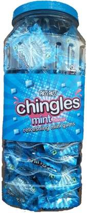 Pass Pass Chingles Mint Chewing Gum