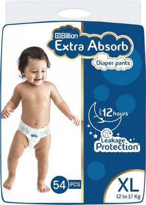 Billion Extra Absorb Diaper Pants - XL