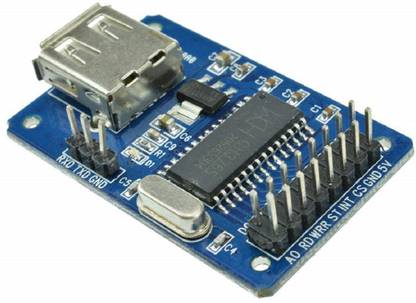 robocraze CH376 USB Host Interface Module USB Flash Disk Drive Read/Write Module Micro Controller Board Electronic Hobby Kit