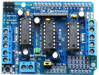 SunRobotics L293D Motor Driver Shield for Arduino Electronic Components Electronic Hobby Kit