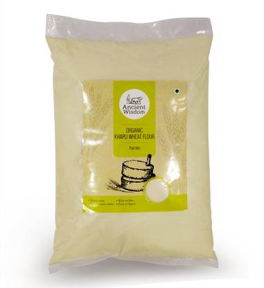 Ancient Wisdom Organic Khapli Wheat Flour 5 KG ( Emmer | Heirloom | Diabetic Free)