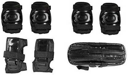 EmmEmm 4 in 1 Black Small Size Safe Guard Set For Dancing Skating Kit