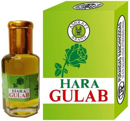 Purandas Ranchhoddas PRS Hara-Gulab Attar Eau de Parfum  -  10 ml