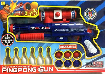 Shrih Ping Pong Ball Mini Machine Gun Toys Guns & Darts
