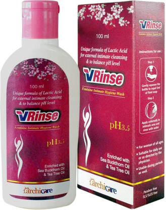 V Rinse FEMININE HYGIENE Intimate Wash