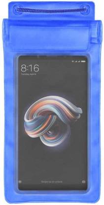 VaiMi Pouch for Apple Iphone 4s (Blue, Waterproof, Flexible Case)