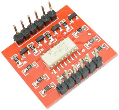 TECHNOLOGYBAZAR TLP281 4-Channel Opto-isolator IC Module For Arduino Expansion Board Micro Controller Board Electronic Hobby Kit