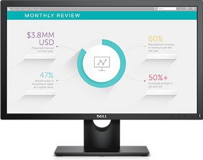 DELL 58.42 cm (23 inch) Full HD LED Backlit IPS Panel Monitor (E2318H)
