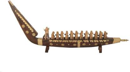 keralaspecial Chundan Vallam (Snake Boat) Decorative Showpiece  -  24.5 cm