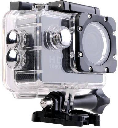 Cp Bigbasket Action Shot ™Full HD 12MP 1080P Black Helmet Waterproof Sports and Action Camera