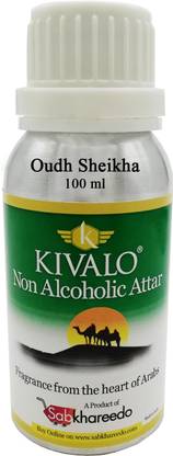 KIVALO Pure Original OudhSheikha Fragrance 100 Gms Non Alcoholic Attar Floral Attar