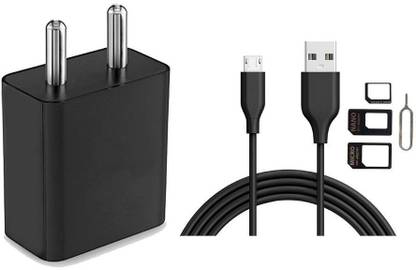 K N DIGITAL Wall Charger Accessory Combo for Xiaomi Redmi Note 4A, Xiaomi Redmi Note4 A, Xioami Redmi Note four A, Xiomi Mi Note 4A, Xiomi Mi Note 4 A, Xiaomi Redmi Note 4 A, Mi Note 4A, Mi Note4 A Original Charger Adapter 2 Amp like Mobile Charger, Fast Smart Charger, Power Wall USB Travel Battery Andriod Smartphones Mobile Charger With 1 Meter USB Data Charger Cable