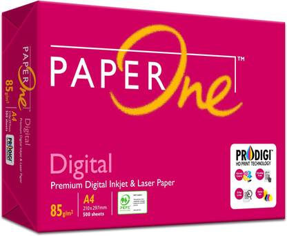 Paperone Digital 85 gsm - 11.69 inch x 8.26 inch 85 gsm A4 paper