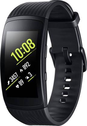 (Refurbished) Samsung Gear Fit 2 Pro Smartband Black Smartwatch