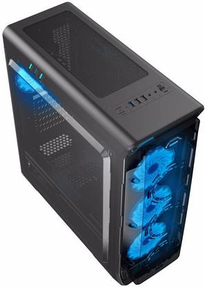 GAMEMAX ASSEMBLED AMD 2600 CPU AMD Ryzen™ 5 2600 (16 GB RAM/NVIDIA 1050 TI OC 4GBDDR5 Graphics/2 TB Hard Disk/256 GB SSD Capacity/Windows 10 (64-bit)/4GB DDR5 GB Graphics Memory) Mid Tower