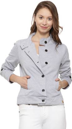 CAMPUS SUTRA Full Sleeve Solid Women Jacket