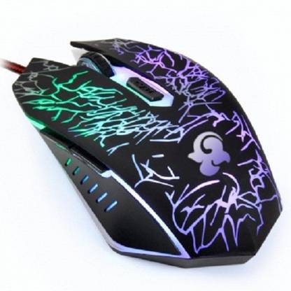 Fiiasa A70 Infrared-Micro Adjustable 4,000CPI Gaming Mouse with Advanced weapon tuning & macro setting, Light Strike Fastest Response Less than 1ms, Gamers Choice Gaming Mouse Wired Ambidextrous Optical  Gaming Mouse