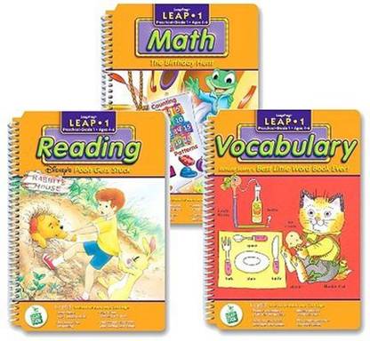 LEAPFROG LeapPad Interactive Learning Books 3 pack: Pooh Gets stuck, Birthday Hunt, Best Little Word Book Ever
