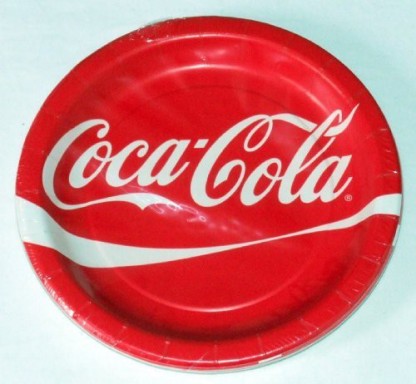 Coca-Cola 7 inch Party Plates 8 Pack