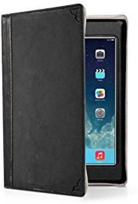Twelve South BookBook for iPad mini, black | Vintage leather book case w/ typing angle and display stand for iPad mini (1st, 2nd