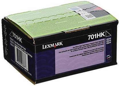 lexmark 70C1HK0 701HK CS310, CS410, CS510 Black High Yield Return Program Toner Cartridge