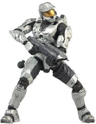 McFARLANE Halo 3 Series 1 - Spartan Soldier Mark VI Armor (White)