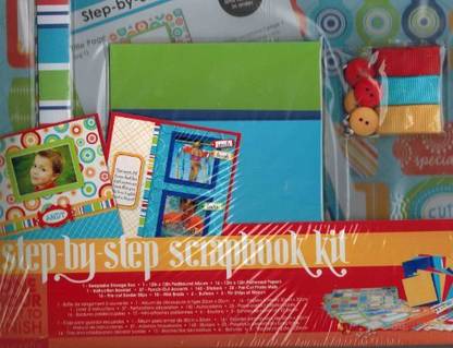 Colorbok 1 X Colobök Step-by-Step Scrapbook Kit - Circles Bold Colors
