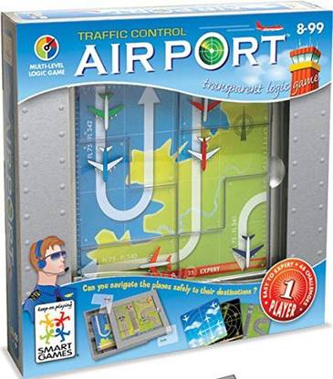 Smartgames Airport Traffic Control Multi-Level Logic Game. Made by Smart Games