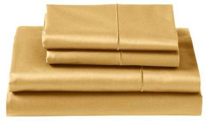 Cuddledown 400 Thread Count Deep Pocket Fitted Sheets, California King, Honey