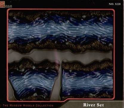 Pegasus Hobby Pegasus Hobbies Prepainted River Set PGH5220